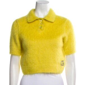 GUCCI LOGO EMBELLISHED SWEATER SIZE 38 IT, S/XS US